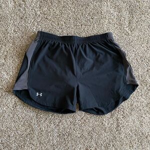 Under Armour Black and Gray Performance 3.5” Shorts - NWOT